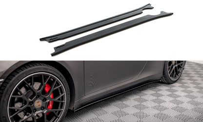 Dokładki Progów Maxton Porsche 911 Carrera 4S 992