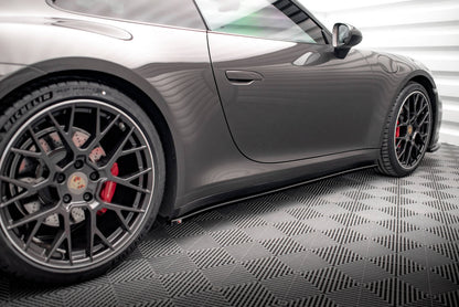 Dokładki Progów Maxton Porsche 911 Carrera 4S 992