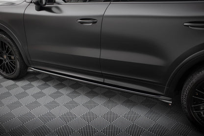 Dokładki Progów Porsche Cayenne Mk3 Sport Design / Facelift