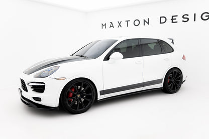 Dokładki Progów Porsche Cayenne Mk2 Maxton Design