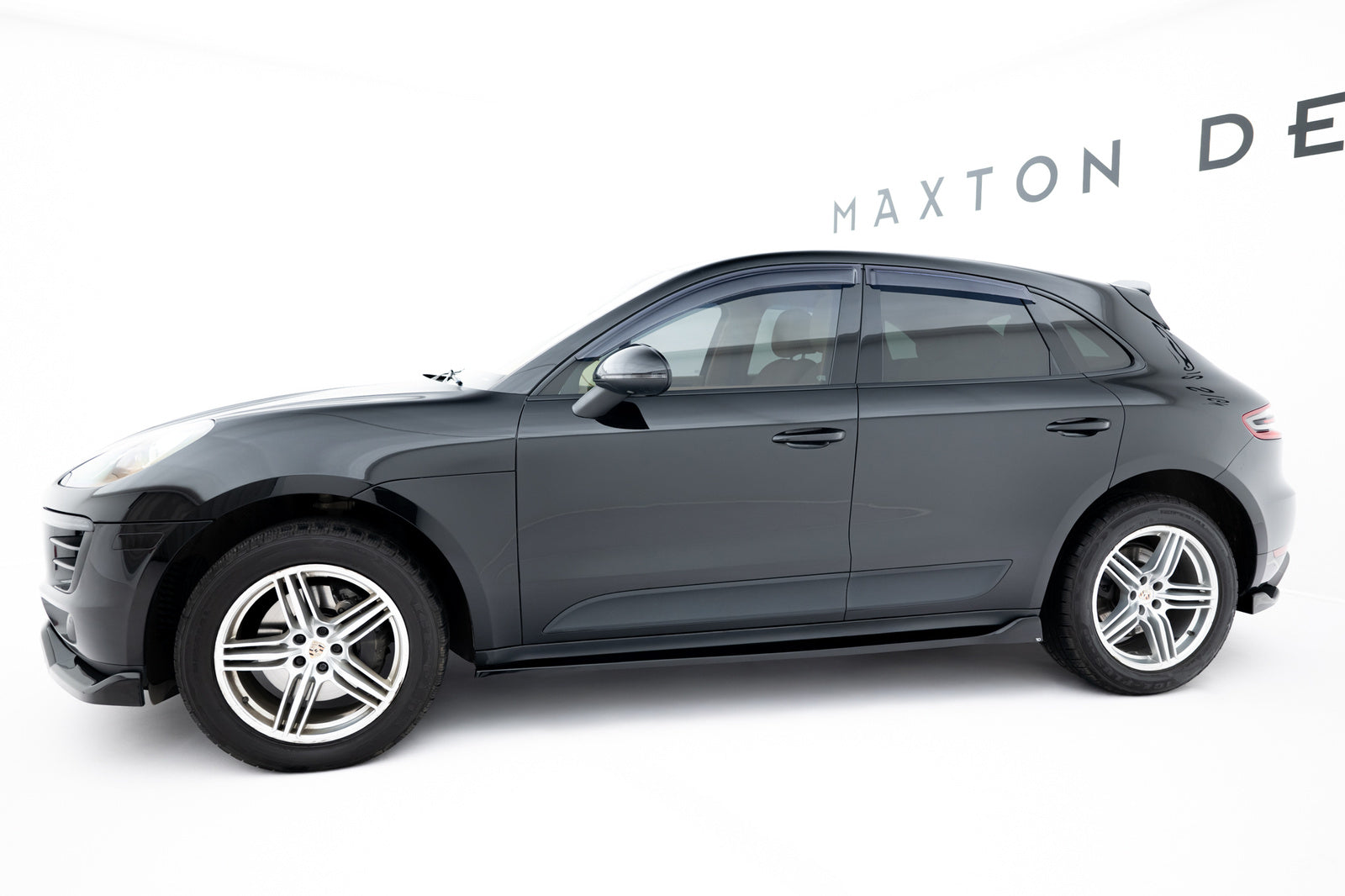 Dokładki Progów Maxton Design Porsche Macan Mk1 Facelift
