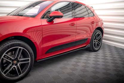 Dokładki Progów Maxton Design Porsche Macan Mk1 Facelift