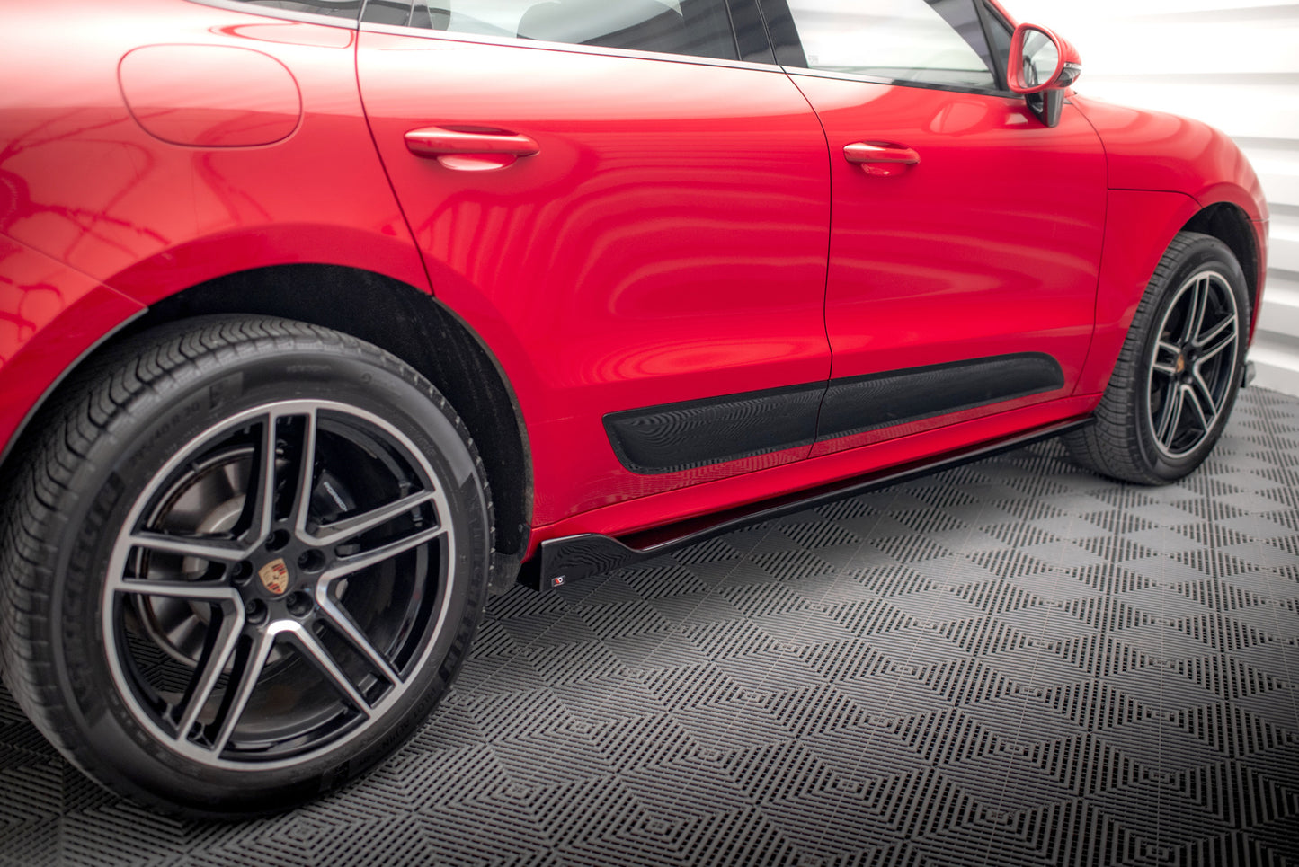 Dokładki Progów Maxton Design Porsche Macan Mk1 Facelift