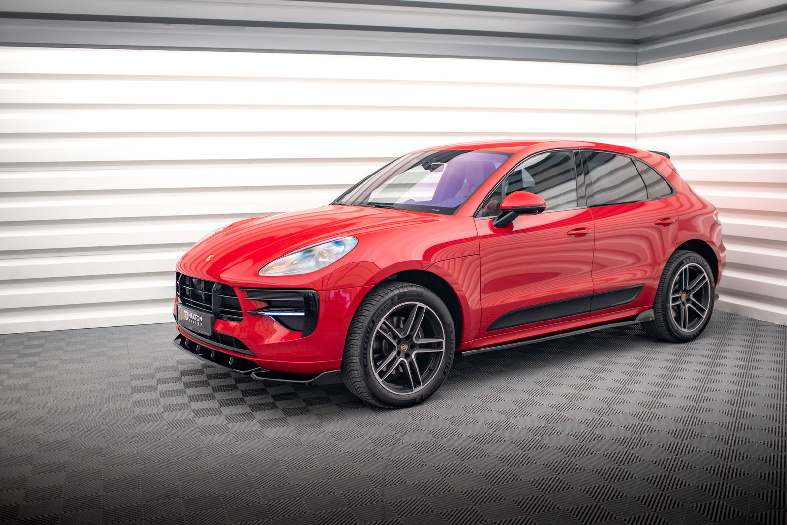 Dokładki Progów Maxton Design Porsche Macan Mk1 Facelift