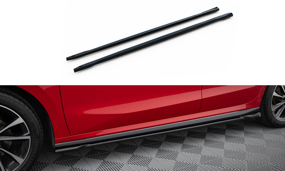 Dokładki Progów Skoda Fabia Monte Carlo Mk4 Maxton Design
