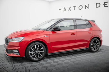Dokładki Progów Skoda Fabia Monte Carlo Mk4 Maxton Design