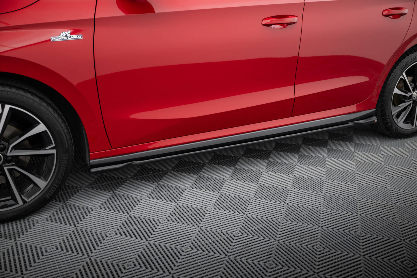 Dokładki Progów Skoda Fabia Monte Carlo Mk4 Maxton Design
