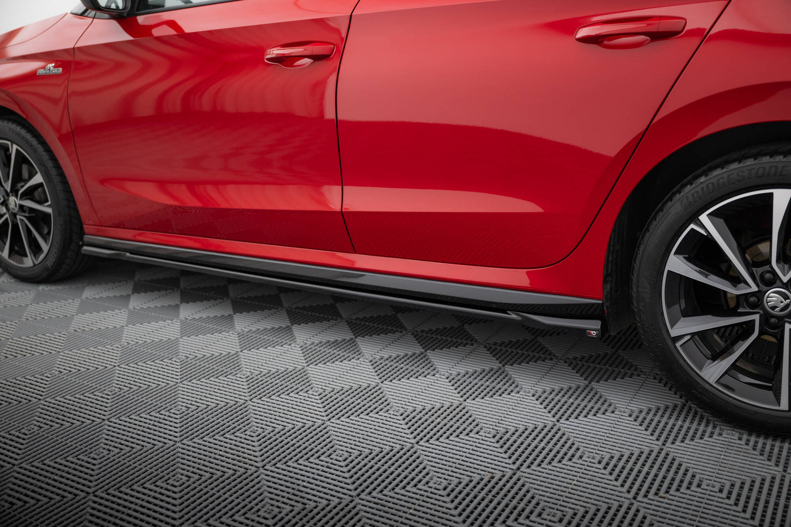Dokładki Progów Skoda Fabia Monte Carlo Mk4 Maxton Design