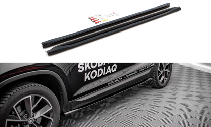 Dokładki Progów Skoda Kodiaq Mk1 Facelift Maxton Design