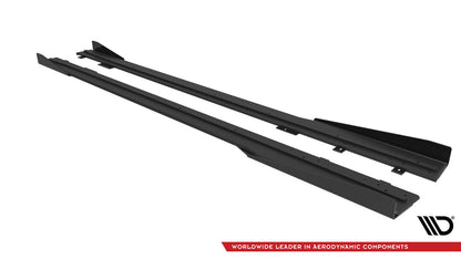 Dokładki Progów Street Pro Mustang GT/Dark Horse Mk7 Maxton