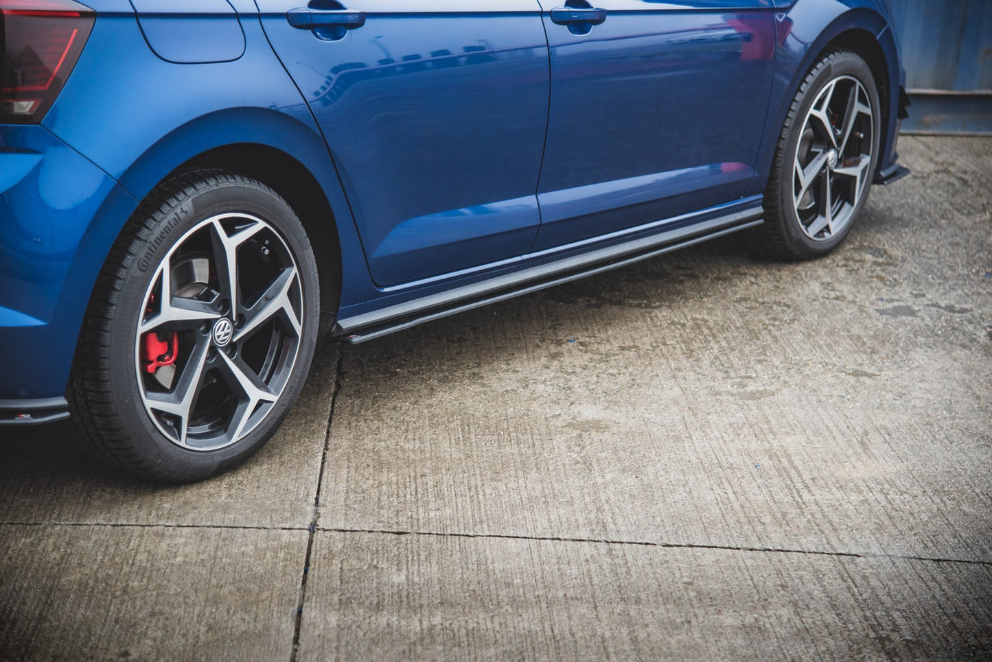 Dokładki Progów Street Pro VW Polo GTI MK6 Maxton Design