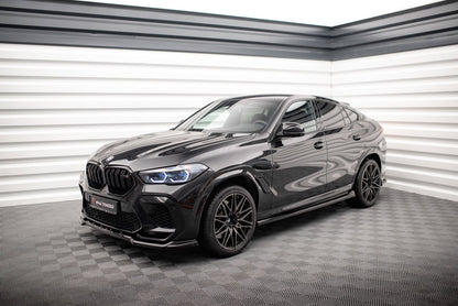 Dokładki Progów BMW X6 M F96 G06 M-Pack Maxton Design