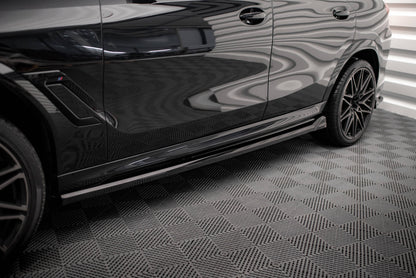 Dokładki Progów BMW X6 M F96 G06 M-Pack Maxton Design