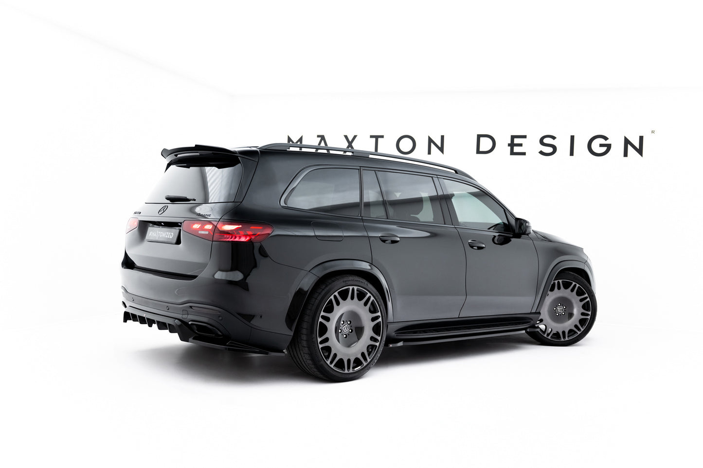 Dokładki Progów Mercedes GLS X167 AMG-Line Facelift Maxton