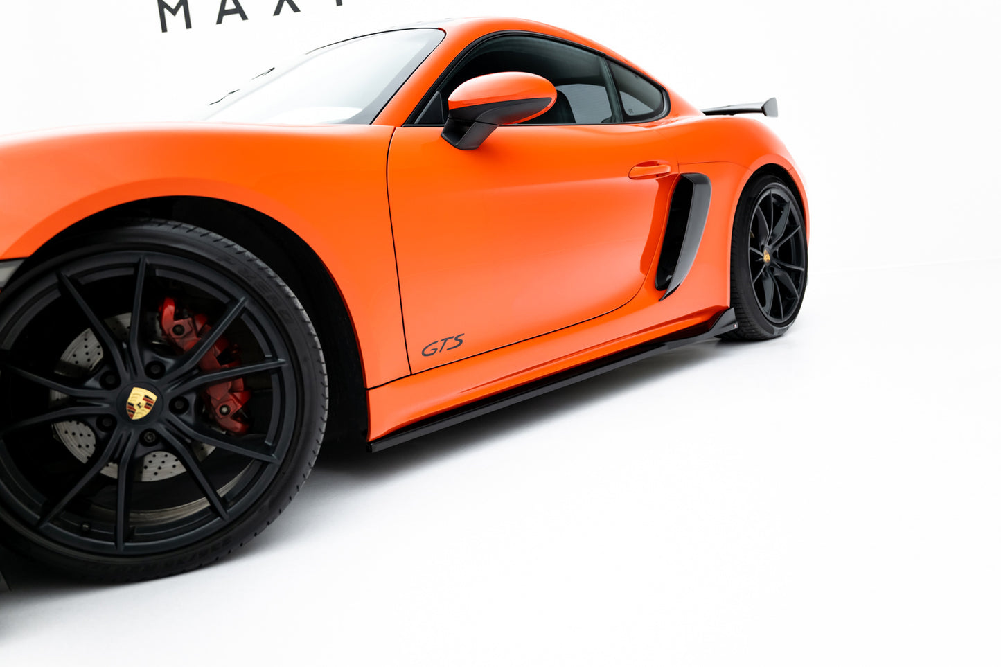 Dokładki Progów V.2 Porsche 718 Cayman GTS 982c Maxton