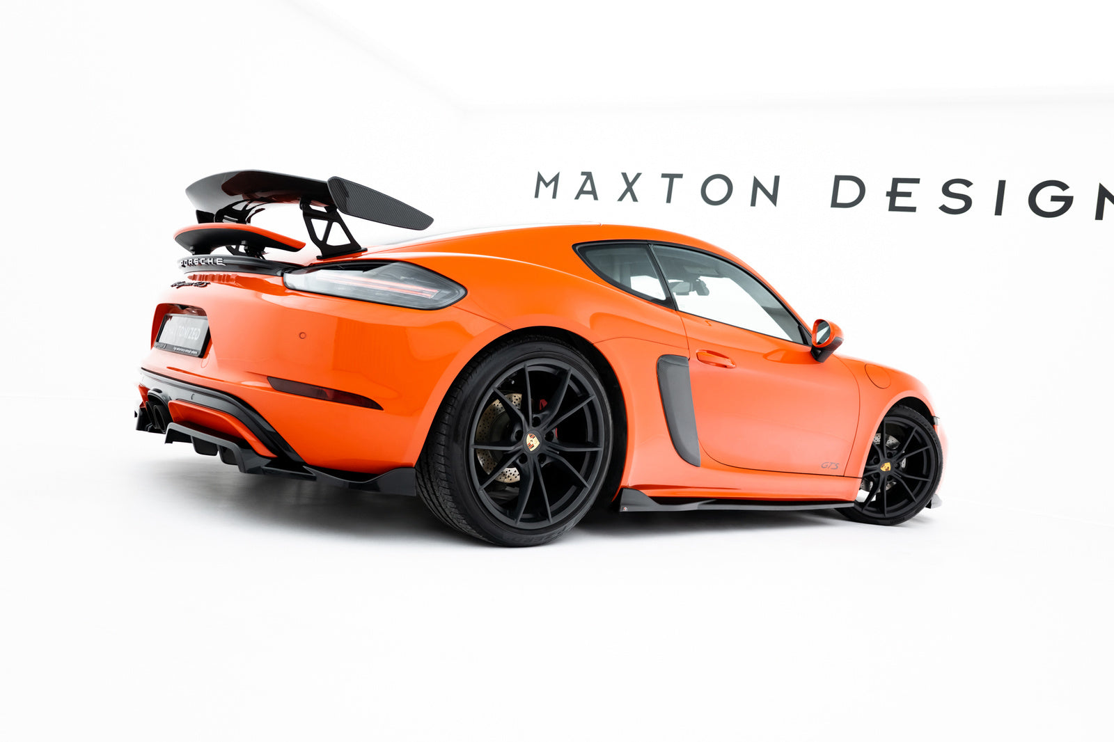 Dokładki Progów V.2 Porsche 718 Cayman GTS 982c Maxton