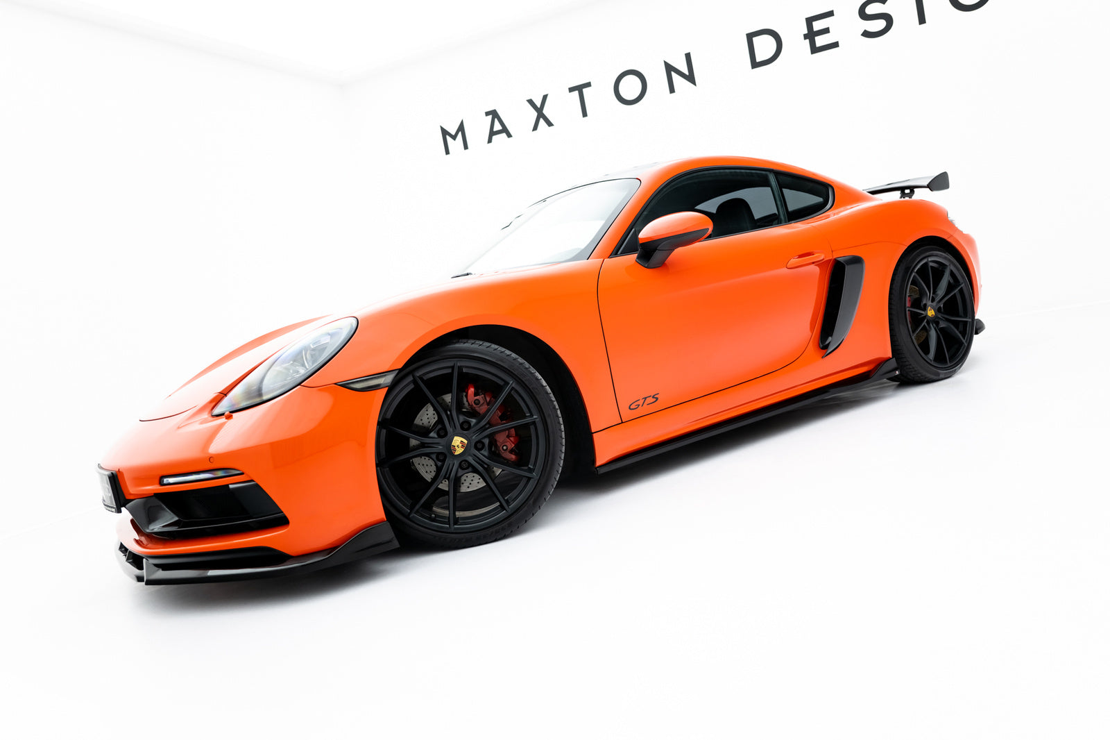 Dokładki Progów V.2 Porsche 718 Cayman GTS 982c Maxton
