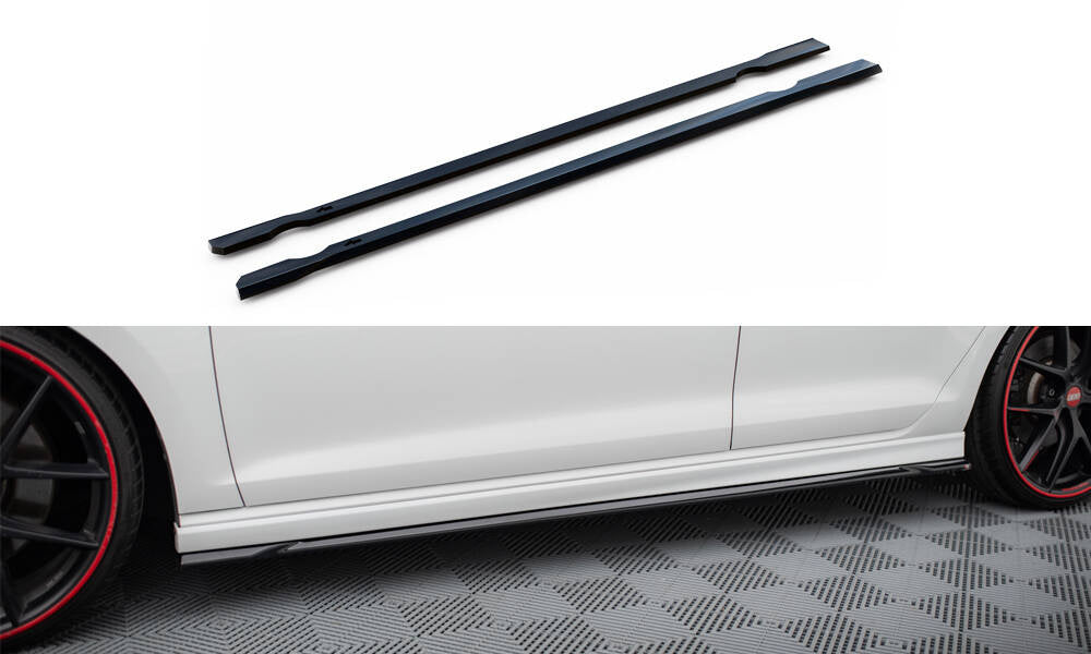 Dokładki Progów V.4 Volkswagen Golf R / R-Line Mk7 Maxton