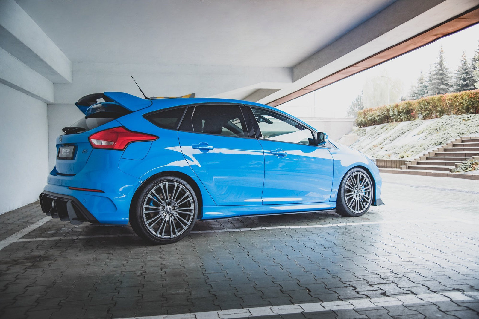 Dokładki Progów Racing Durability Ford Focus RS Mk3 Maxton