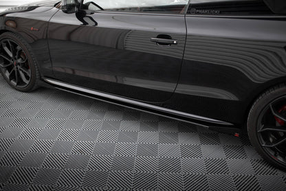 Dokładki Progów Audi A5 S-Line 8T Maxton Design