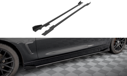 Dokładki Progów BMW 4 Gran Coupe F36 Street Pro + Flaps