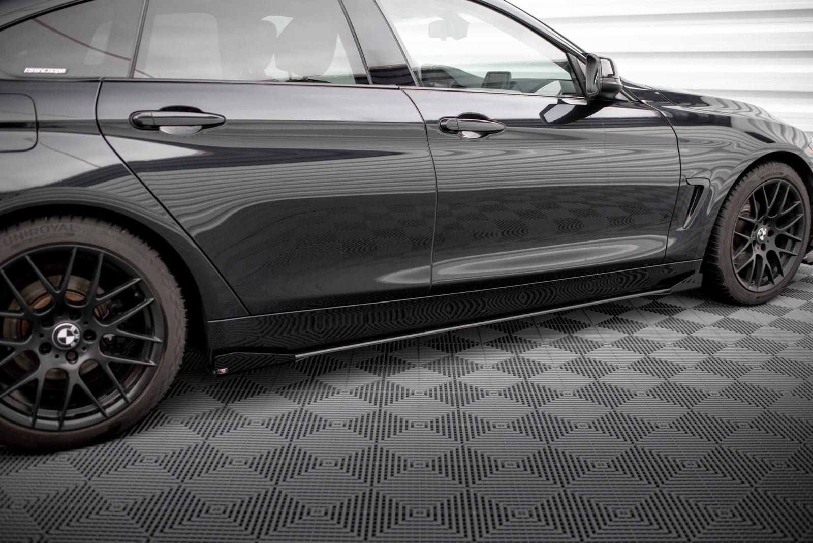 Dokładki Progów BMW 4 Gran Coupe F36 Street Pro + Flaps