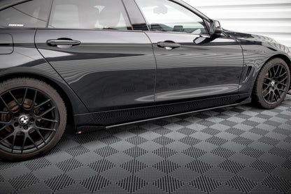 Dokładki Progów BMW 4 Gran Coupe F36 Street Pro + Flaps