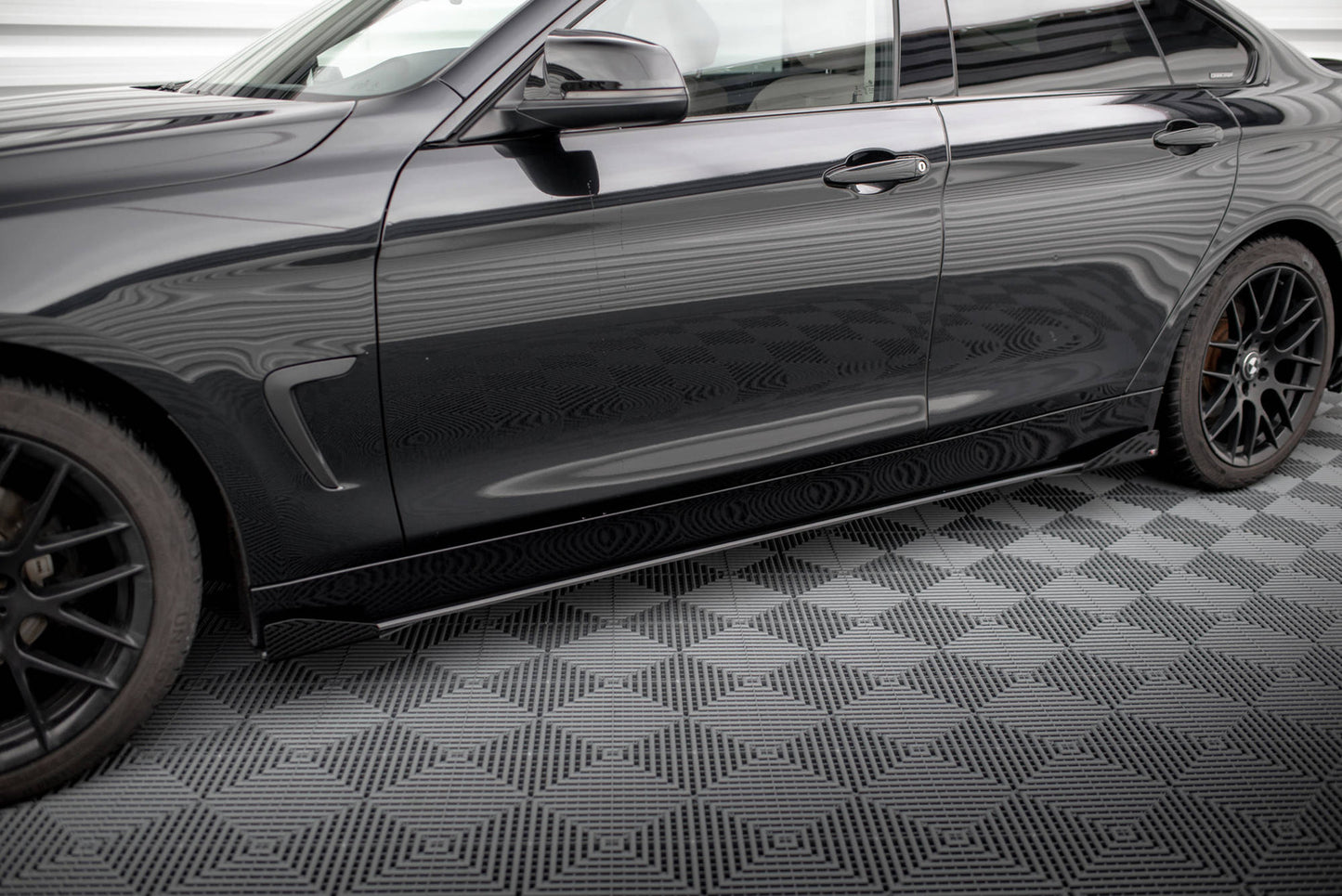 Dokładki Progów BMW 4 Gran Coupe F36 Street Pro + Flaps