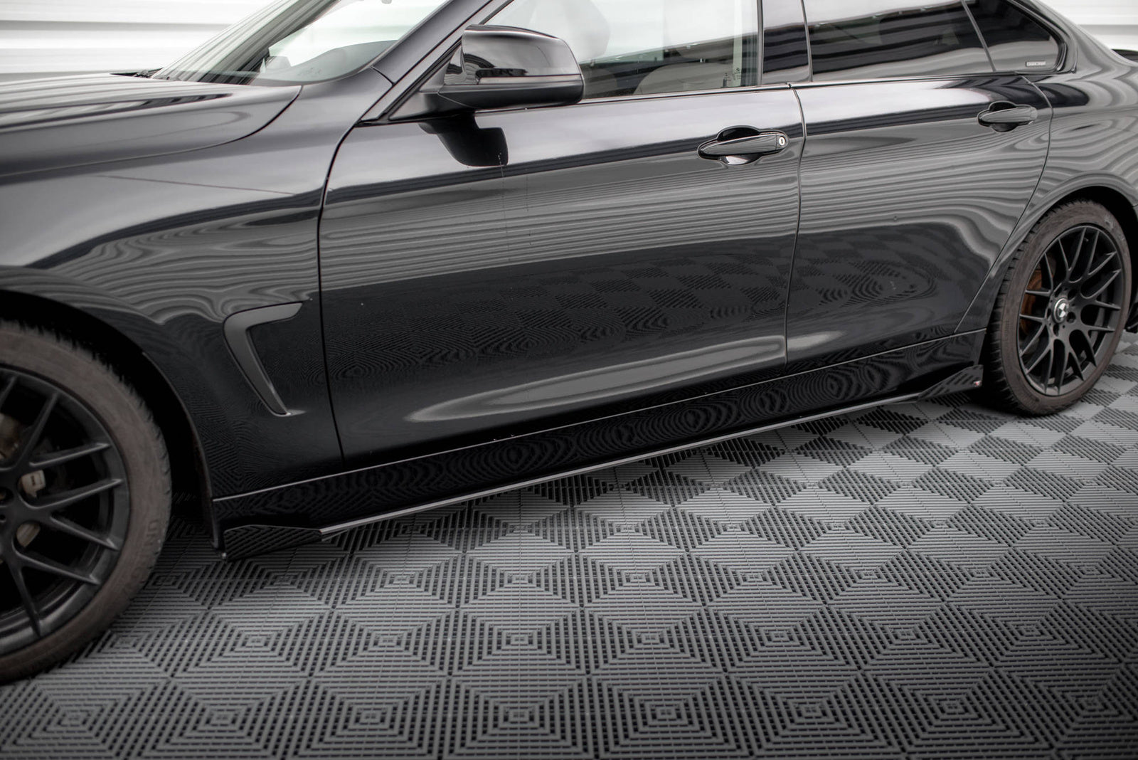 Dokładki Progów BMW 4 Gran Coupe F36 Street Pro + Flaps