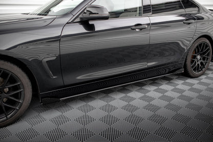 Dokładki Progów BMW 4 Gran Coupe F36 Street Pro + Flaps