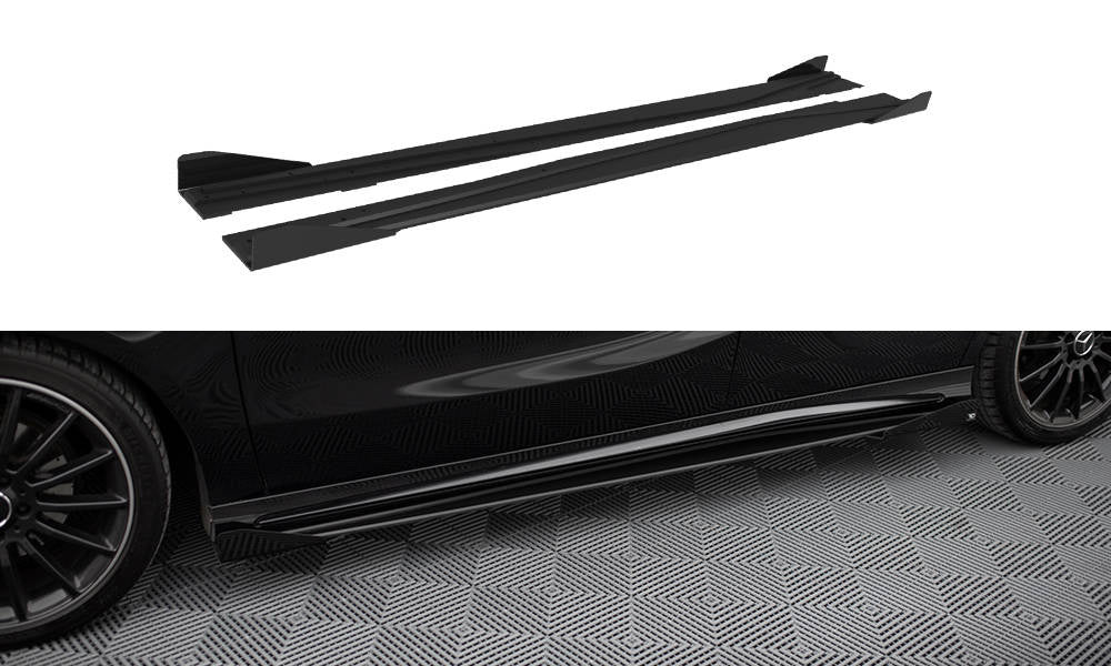 Dokładki Progów Mercedes A W176 AMG-Line Maxton Design