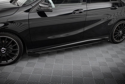 Dokładki Progów Mercedes A W176 AMG-Line Maxton Design