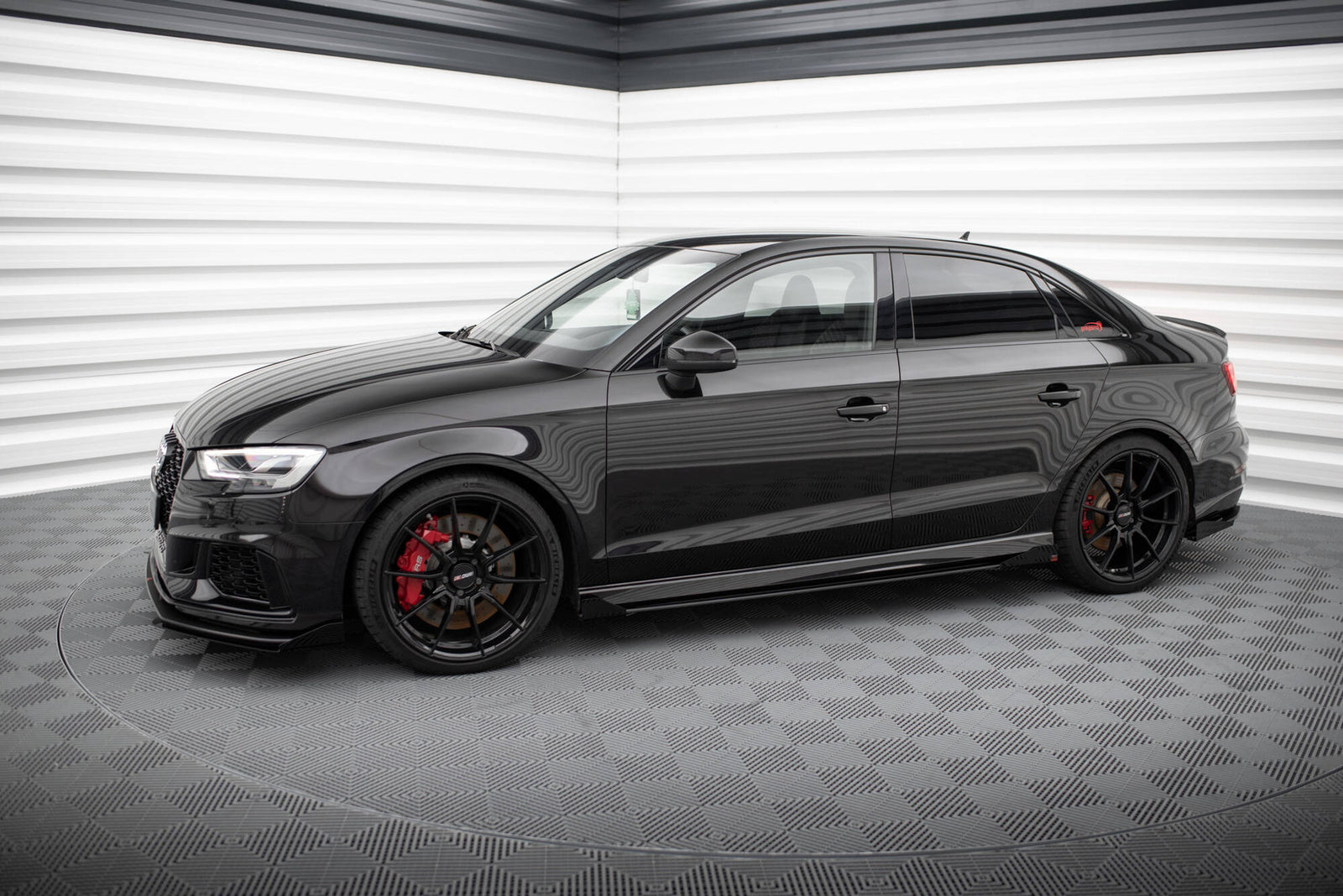 Dokładki Progów Audi RS3 8V Facelift Street Pro + Flaps