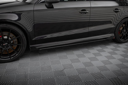 Dokładki Progów Audi RS3 8V Facelift Street Pro + Flaps