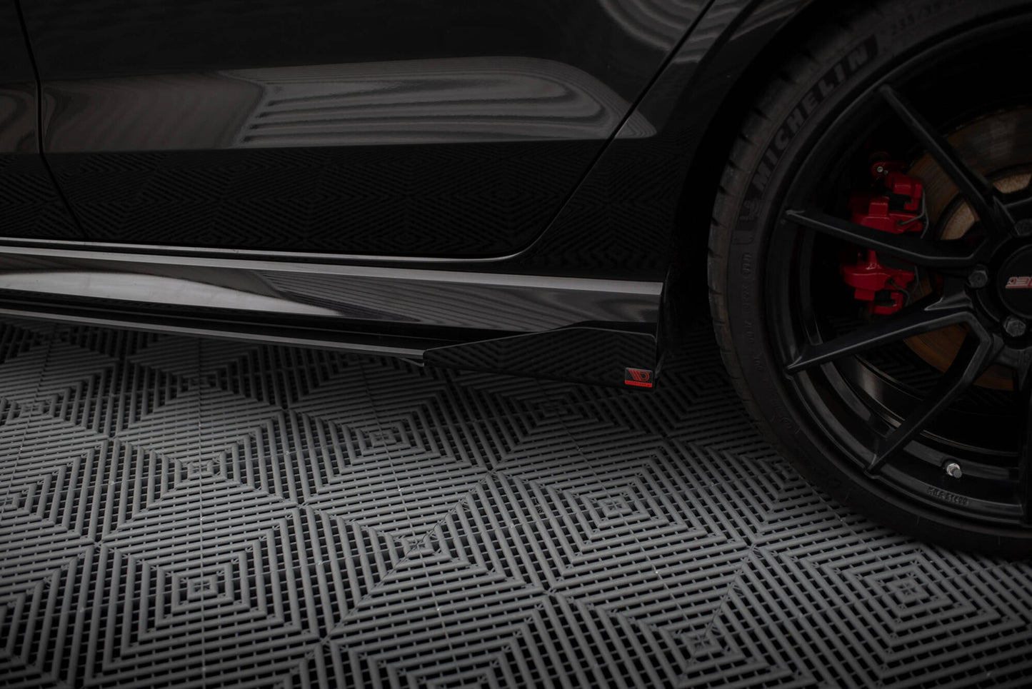 Dokładki Progów Audi RS3 8V Facelift Street Pro + Flaps