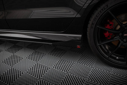 Dokładki Progów Audi RS3 8V Facelift Street Pro + Flaps