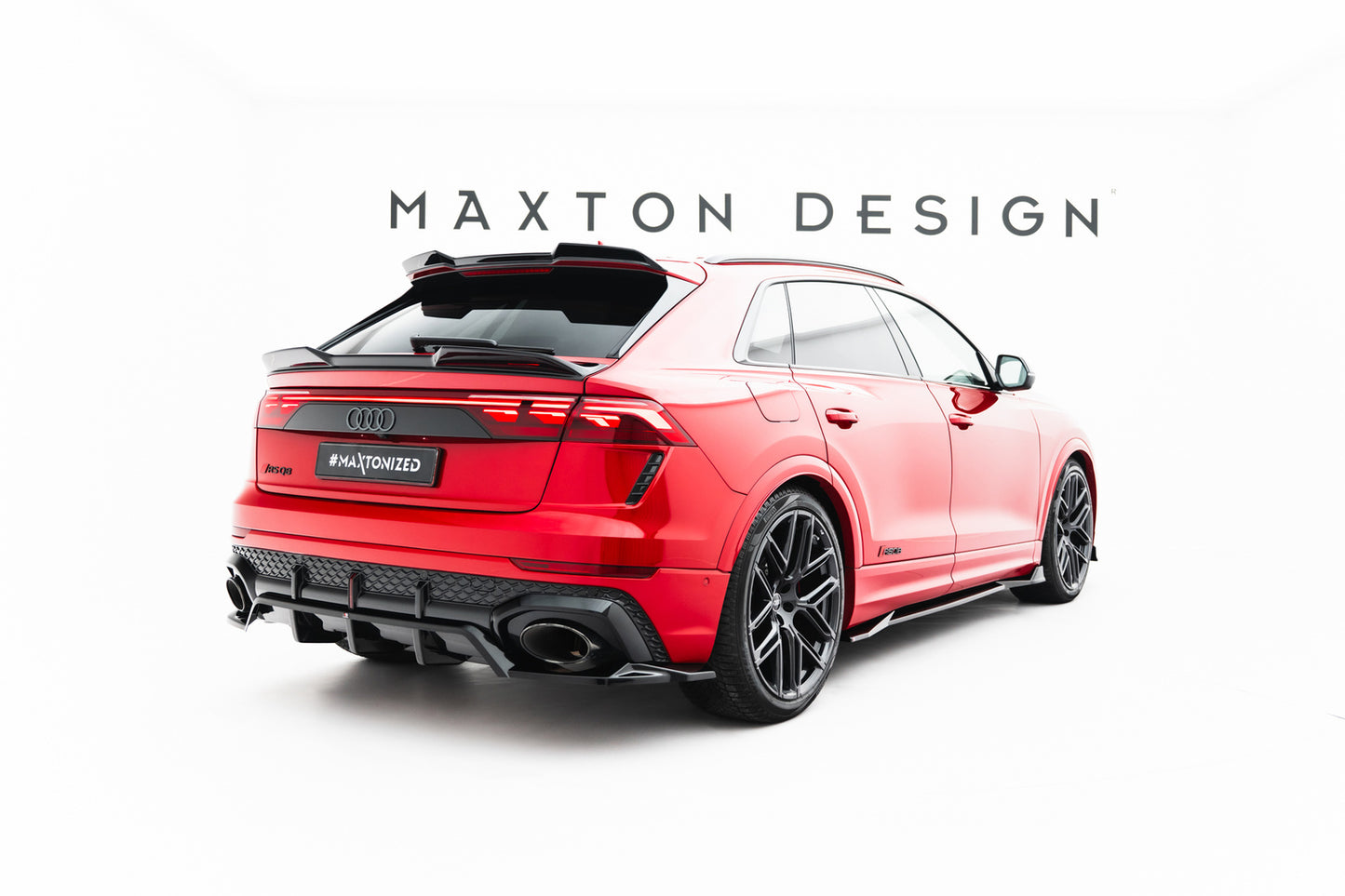 Przedłużenie Spoilera 3D Audi Q8 S-Line Mk1 Maxton Design