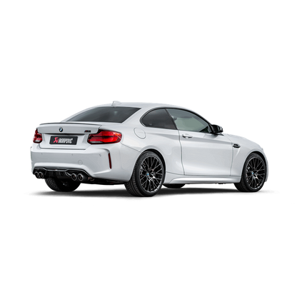 Akrapovič Downpipe z katalizatorami ze stali nierdzewnej – BMW M2 F87 – zdjęcie 2