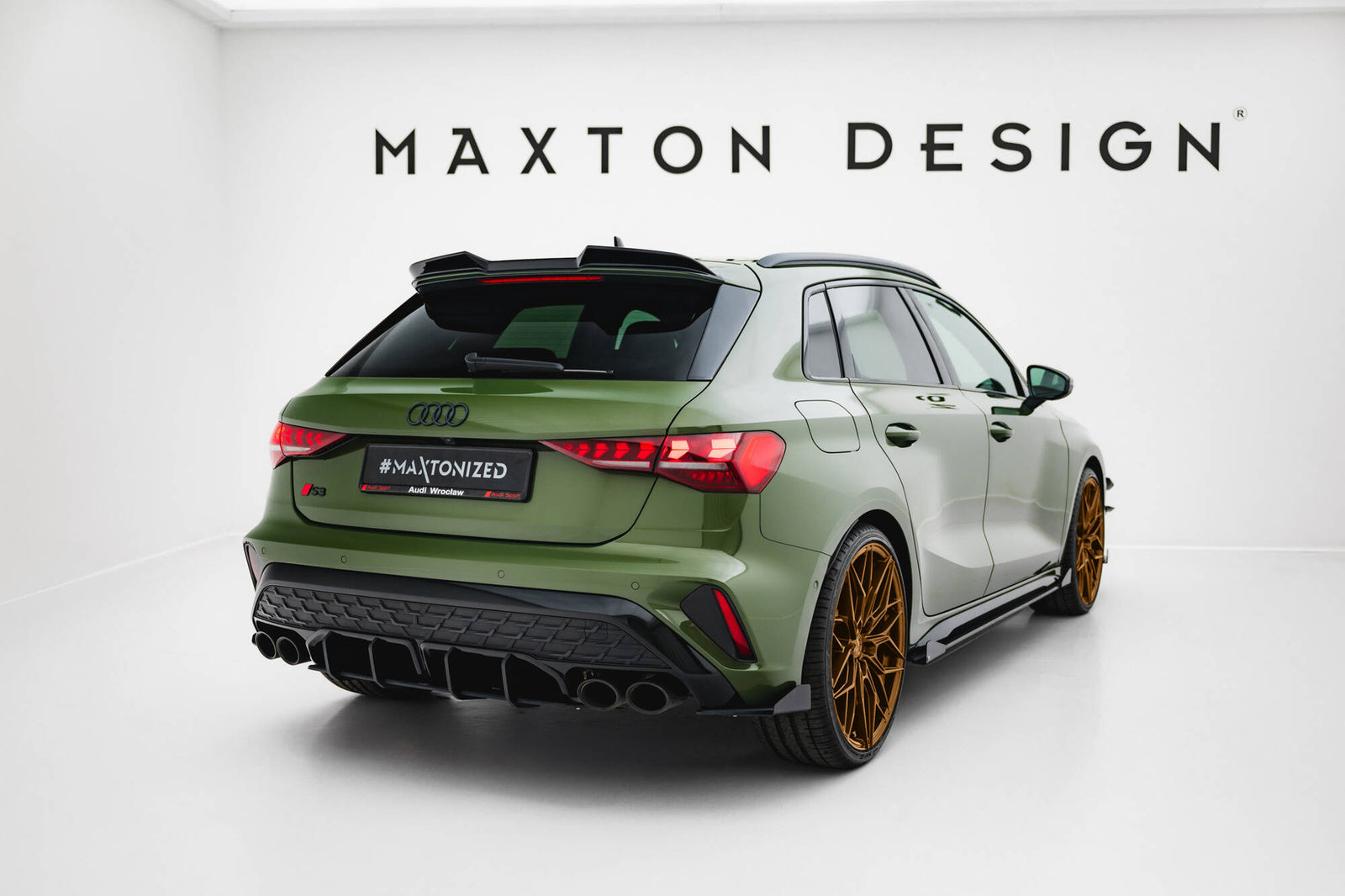 Dyfuzor Tylny Street Pro Audi S3 8Y Facelift Maxton