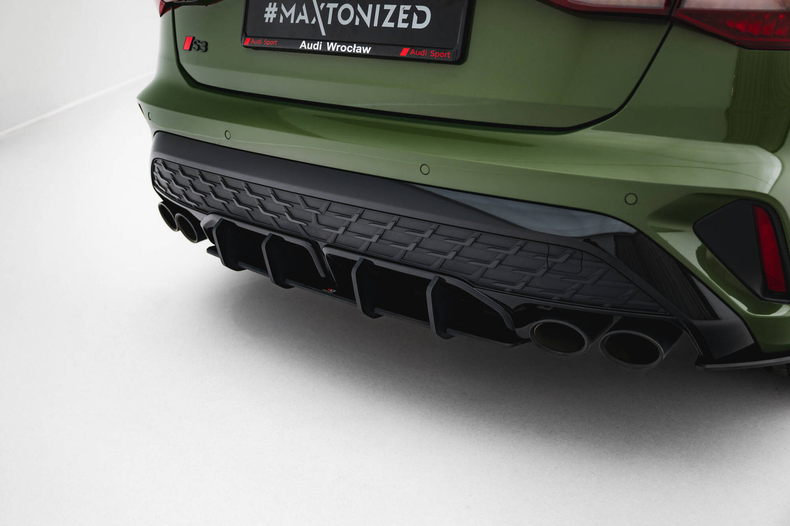 Dyfuzor Tylny Street Pro Audi S3 8Y Facelift Maxton
