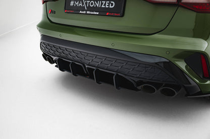 Dyfuzor Tylny Street Pro Audi S3 8Y Facelift Maxton