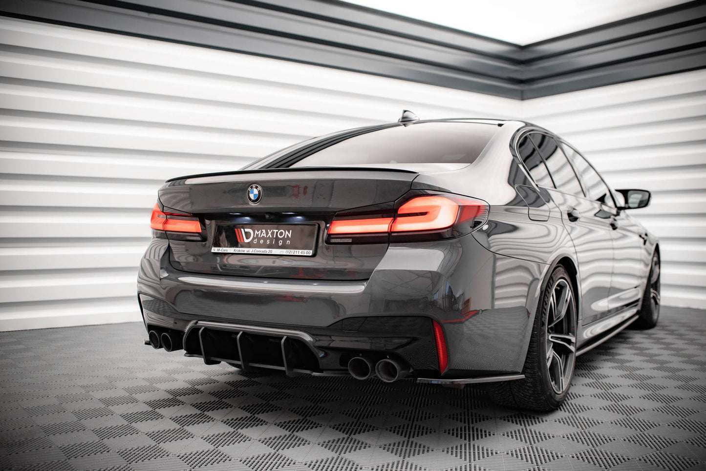 Dyfuzor Tylny Street Pro BMW M5 F90 Maxton Design