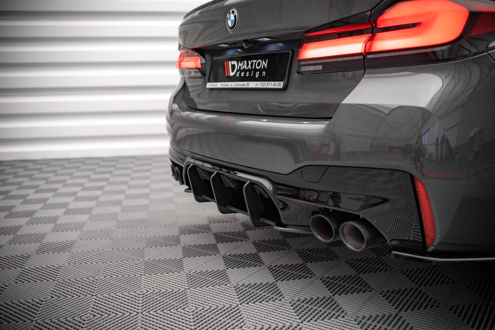 Dyfuzor Tylny Street Pro BMW M5 F90 Maxton Design