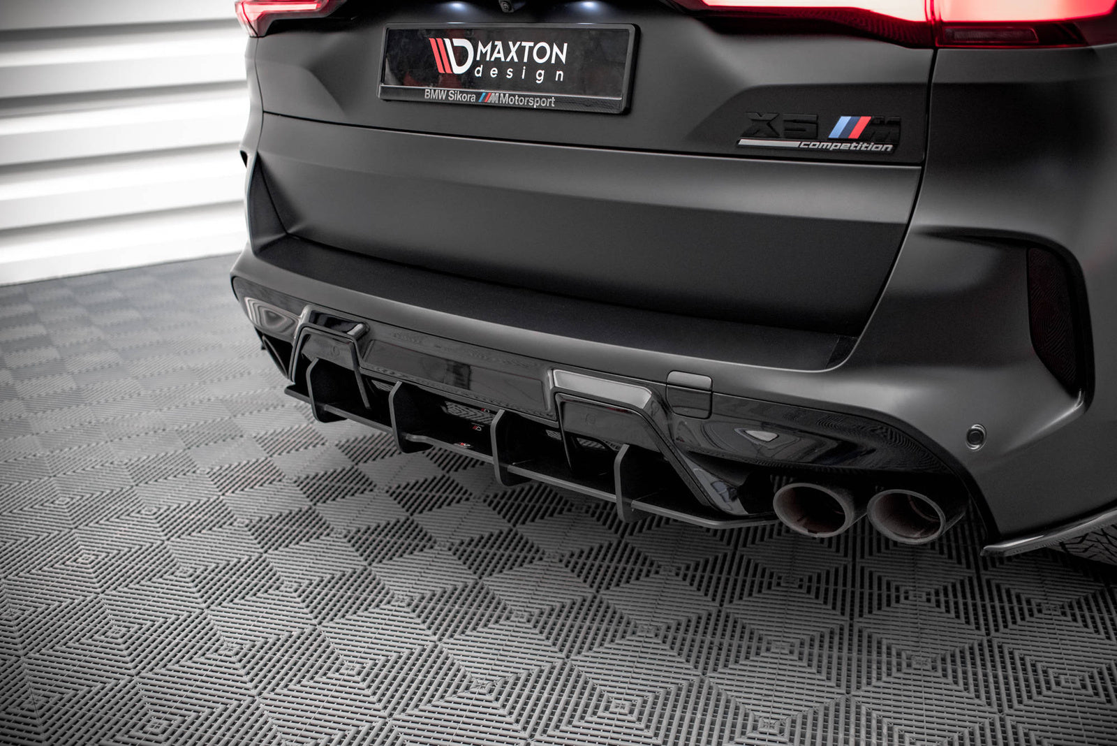 Dyfuzor Tylny Street Pro BMW X5M F95 / F95 Facelift Maxton
