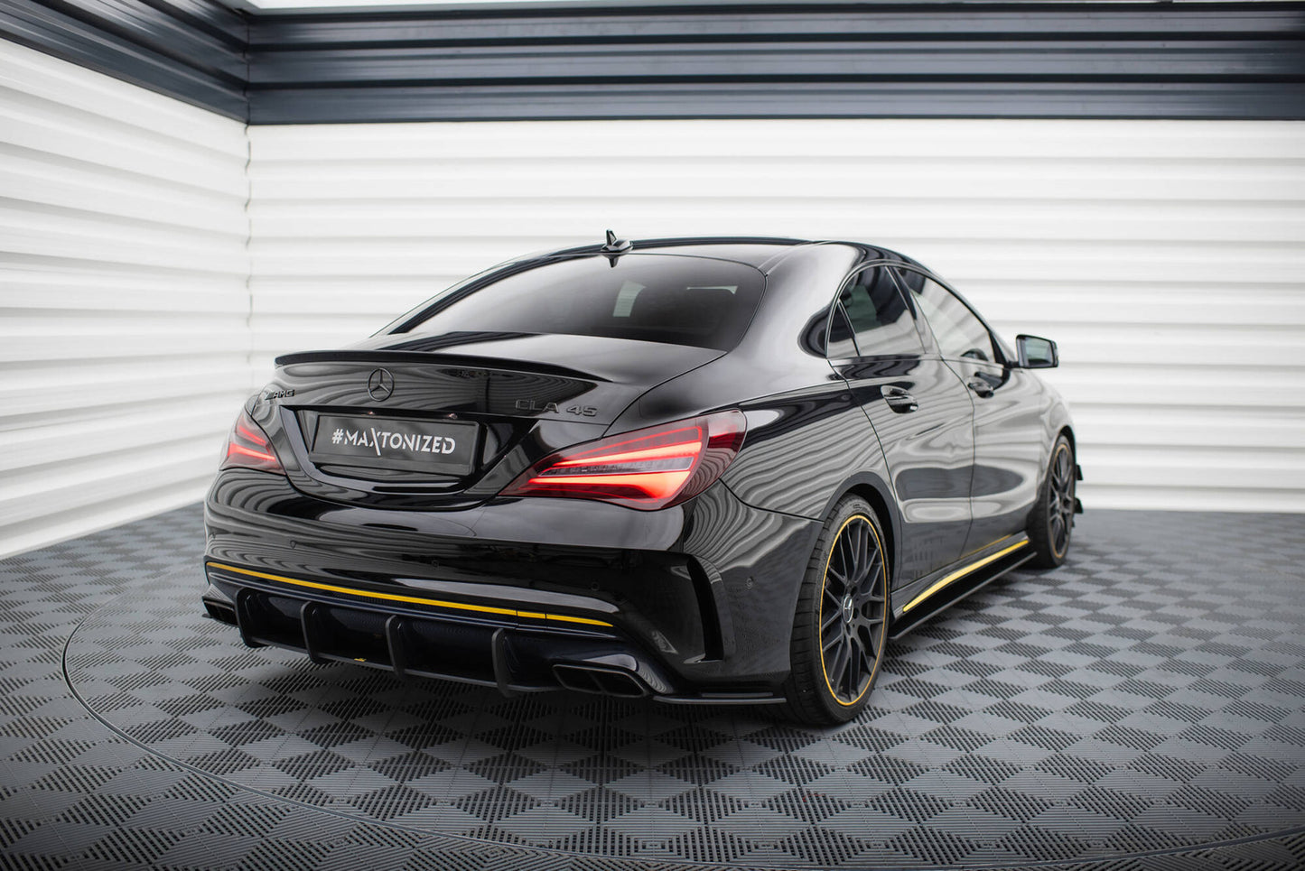 Dyfuzor Tylny Street Pro Mercedes CLA 45 AMG C117 Facelift