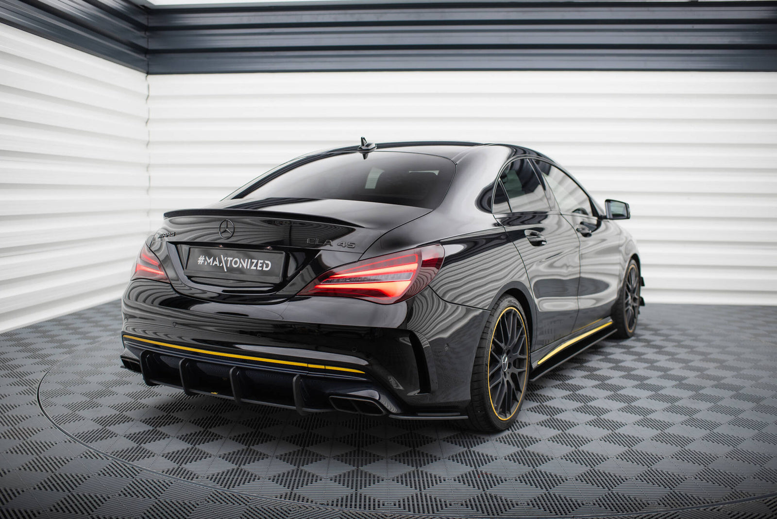 Dyfuzor Tylny Street Pro Mercedes CLA 45 AMG C117 Facelift
