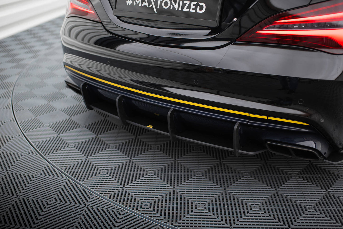 Dyfuzor Tylny Street Pro Mercedes CLA 45 AMG C117 Facelift