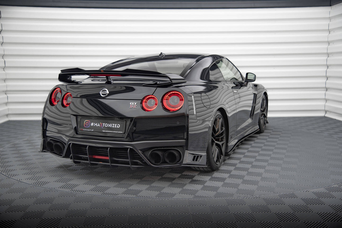 Dyfuzor Tylny Street Pro Nissan GTR R35 Facelift Maxton
