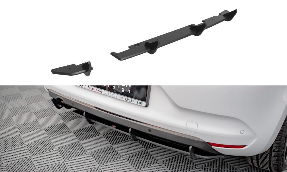 Dyfuzor Tylny Street Pro Renault Clio Mk5 Maxton