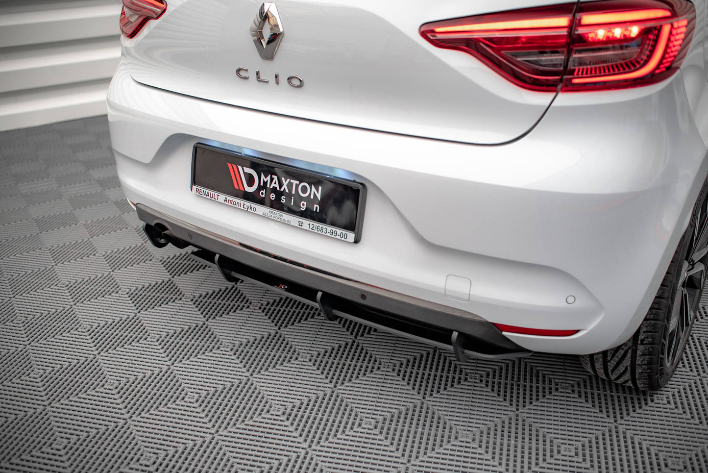 Dyfuzor Tylny Street Pro Renault Clio Mk5 Maxton
